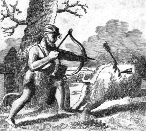 ,The Erymanthian Boar.